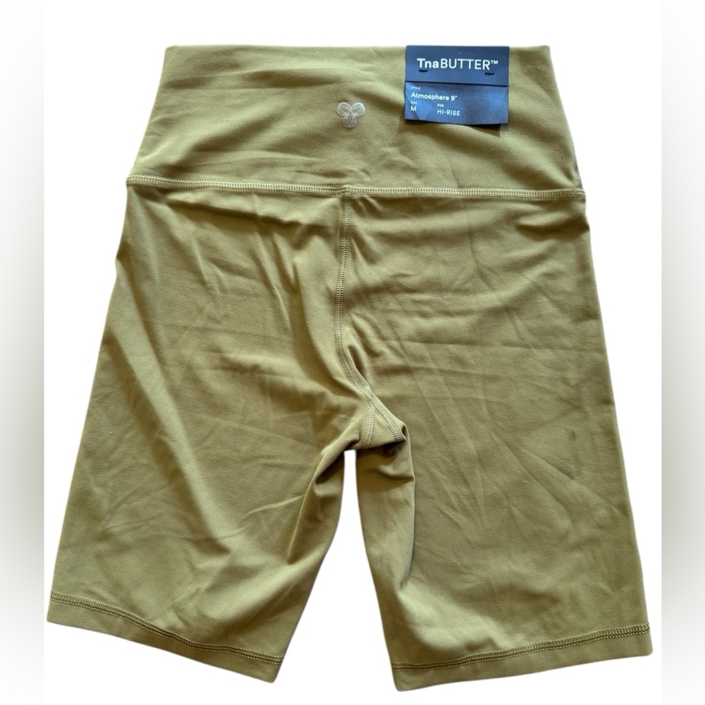 Butter Tan TNA Athletic Shorts Lightweight ,high rise,brand new size M